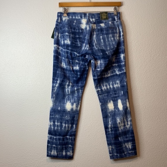 RALPH LAUREN | NWT Bleach Dye Modern Ankle Straight sz 8 - Picture 3 of 7